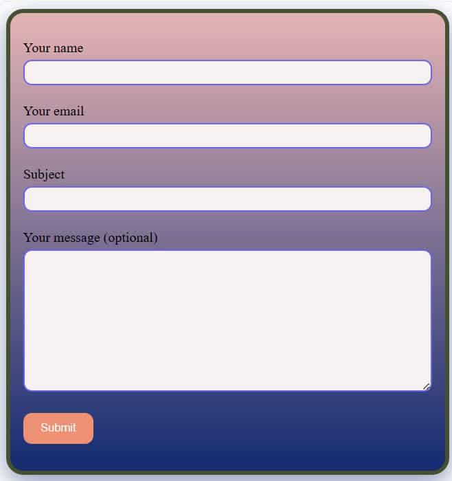 After adding css on button for contact form 7